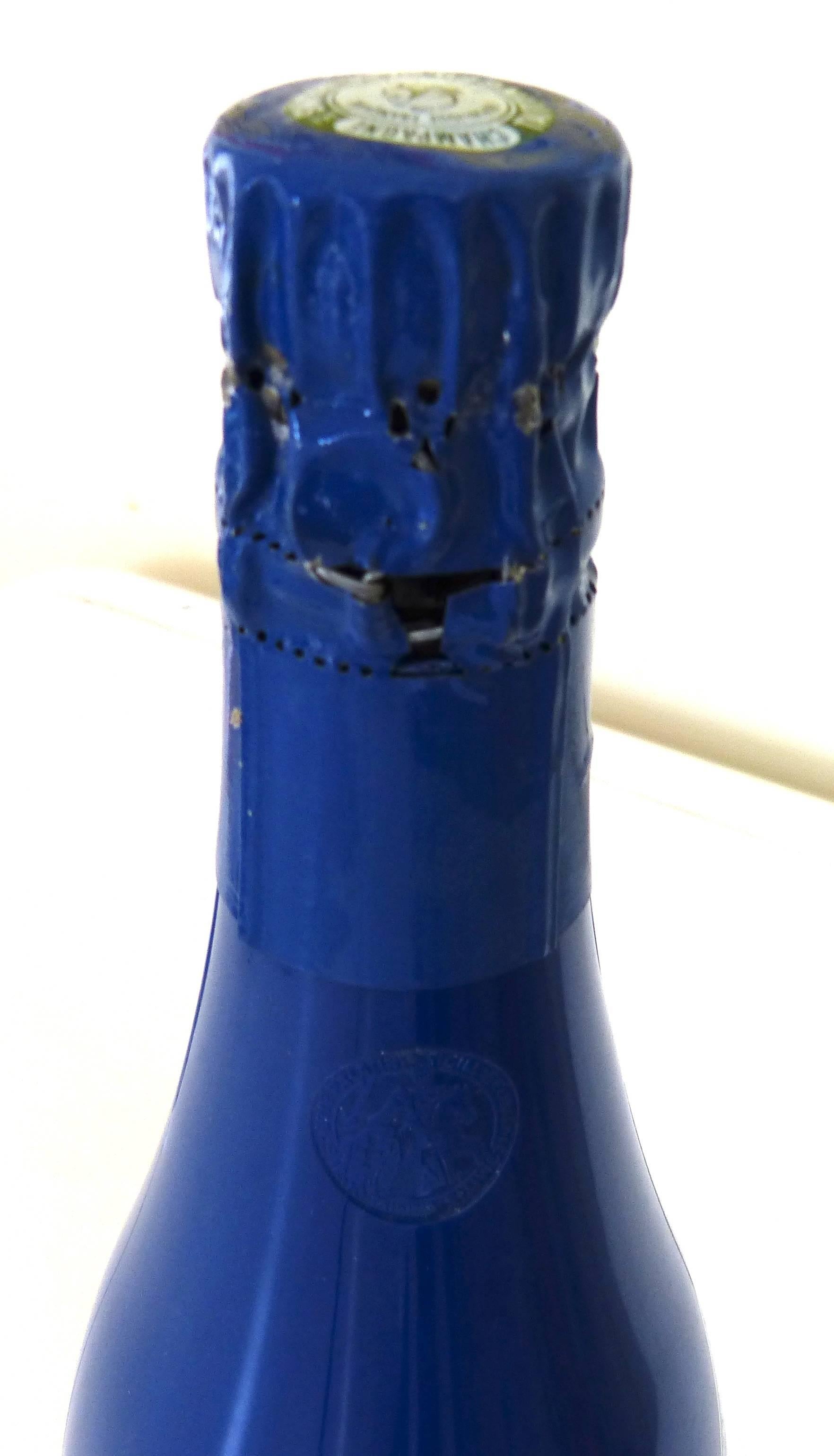 Original Roy Lichtenstein Champagne Bottle for  Taittinger Collection 1985 For Sale 2