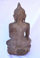 Alabaster Buddha from Burma, 18th Century