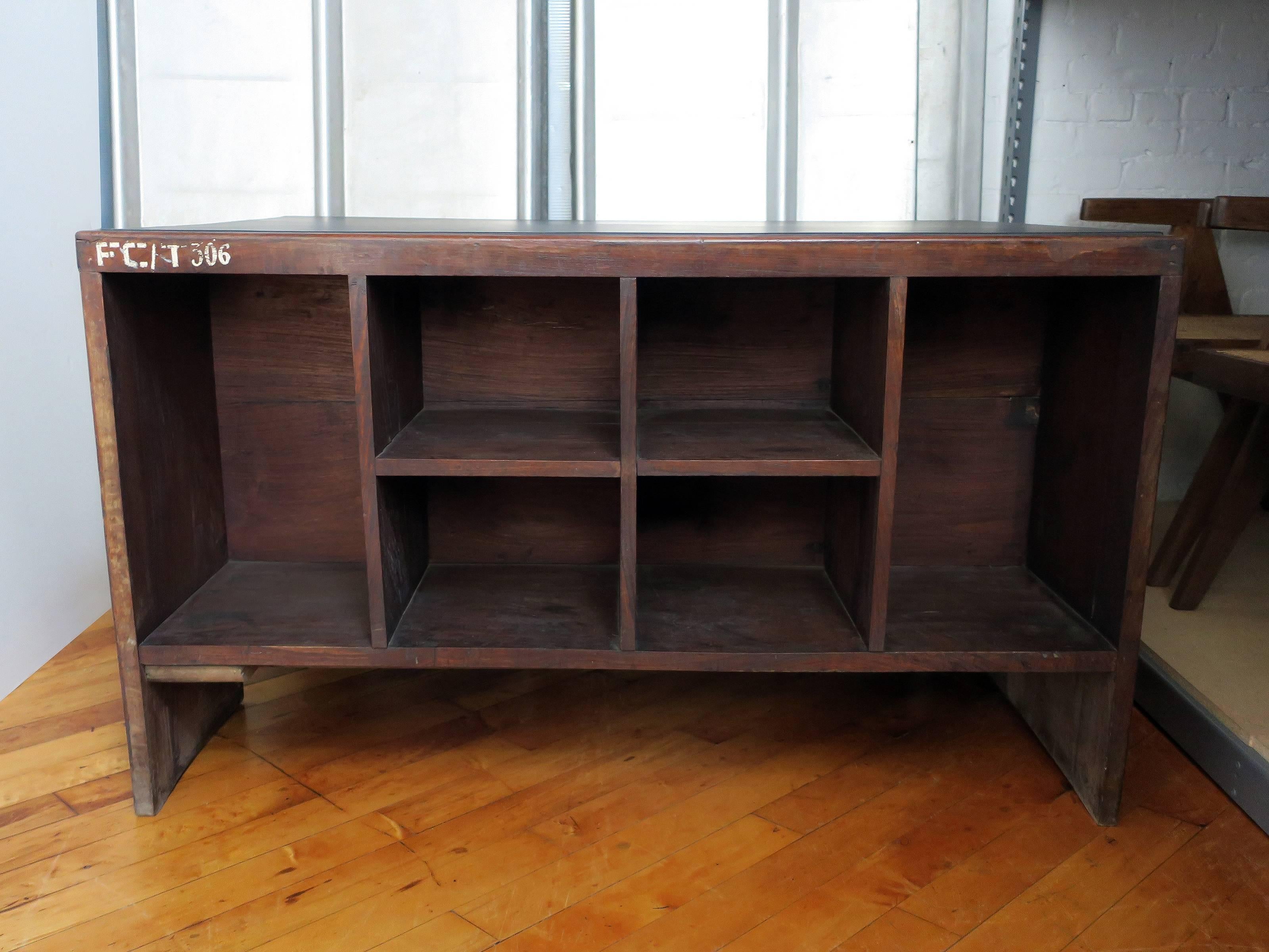 Mid-Century Modern Pierre Jeanneret Desk from the Administrative Buildings, Chandigarh