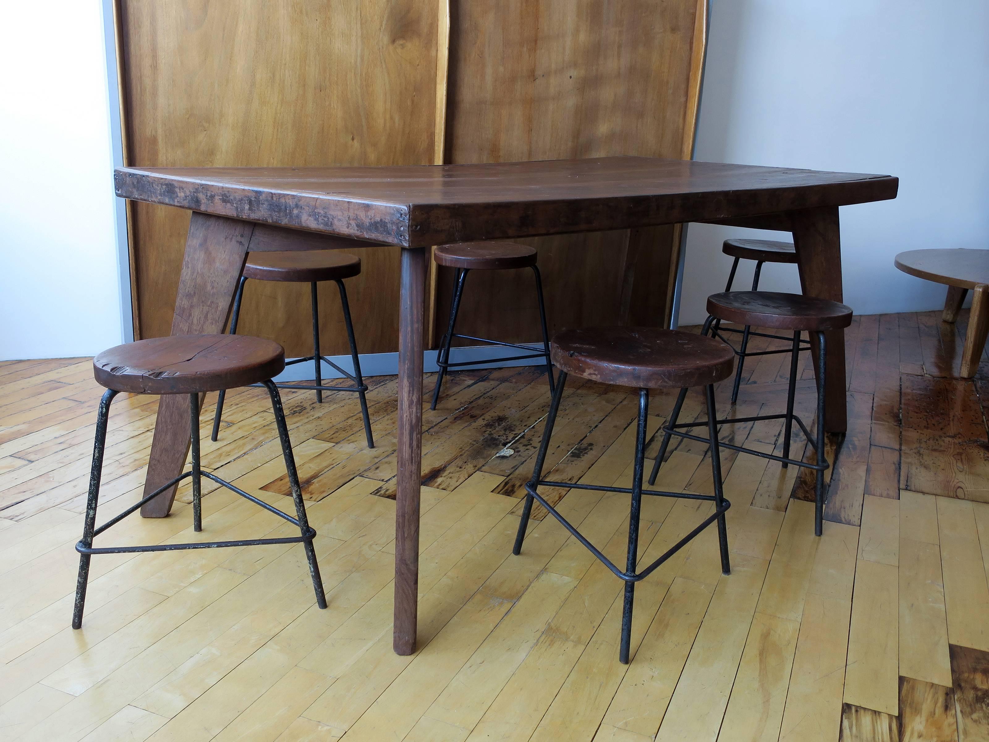 Pierre Jeanneret Dining Table from Chandigarh For Sale 3