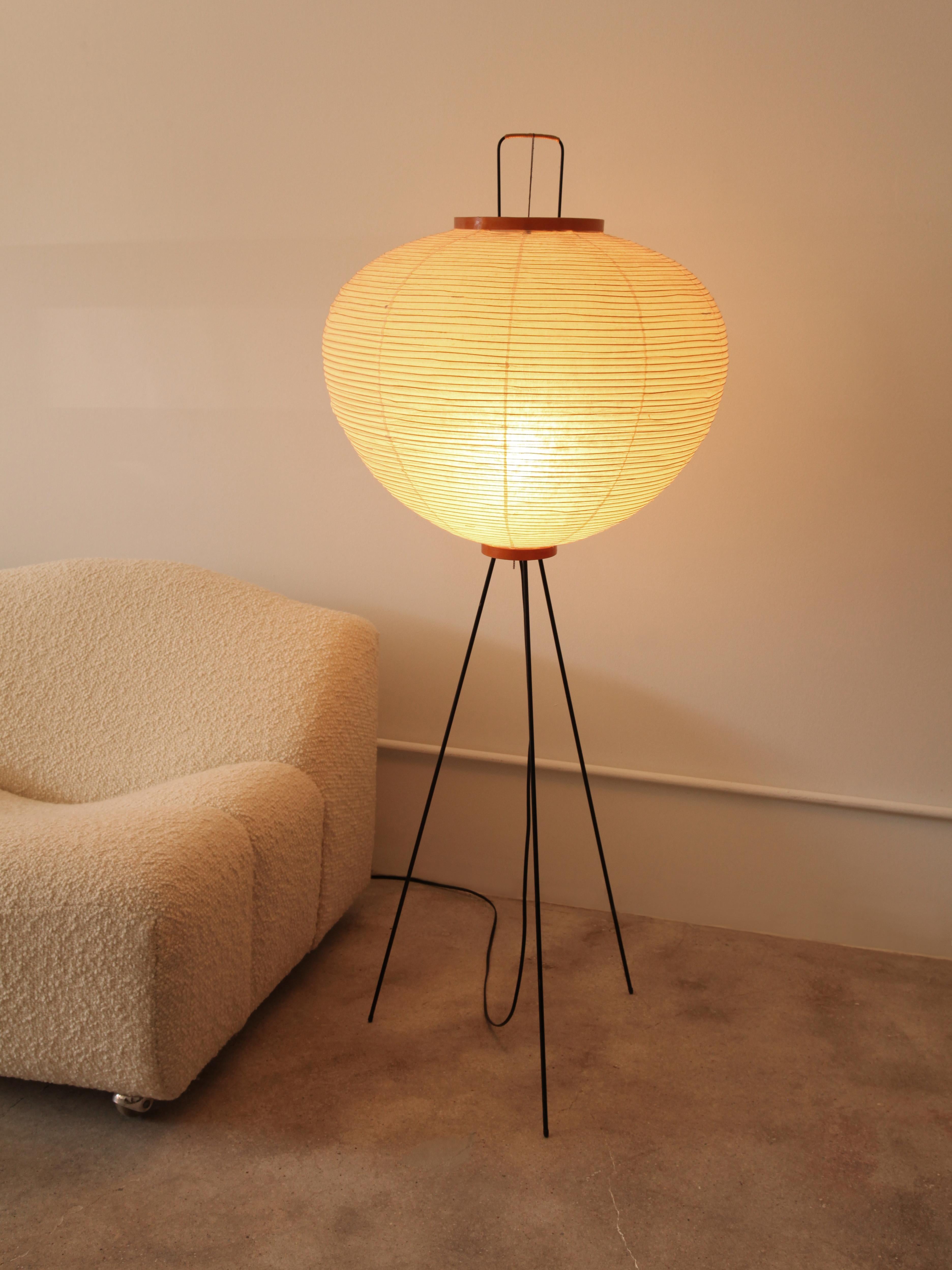 Isamu Noguchi Akari Mod 10a Floor Lamp Circa 1960s At 1stdibs