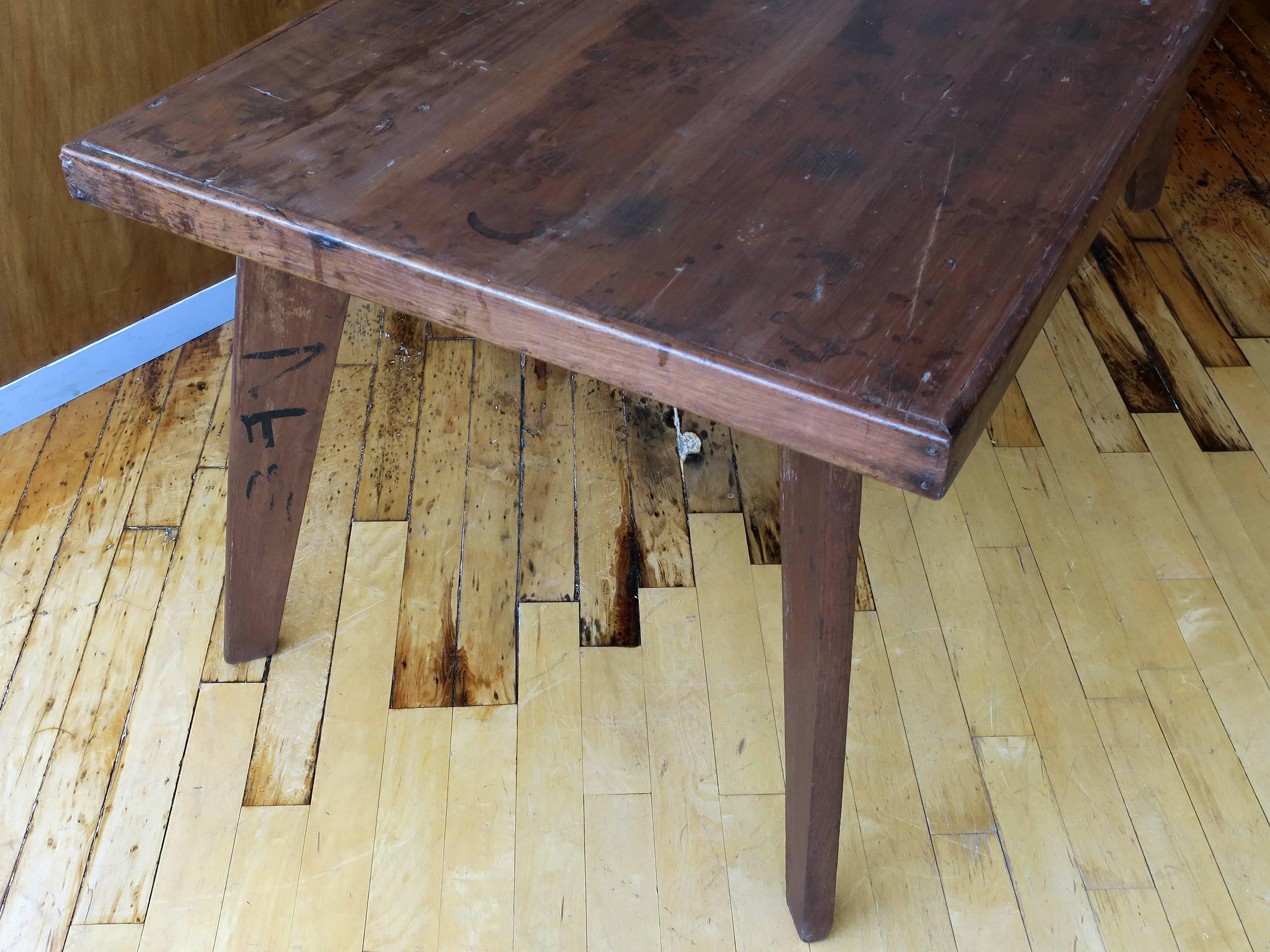 Pierre Jeanneret Dining Table from Chandigarh In Excellent Condition For Sale In Brooklyn, NY