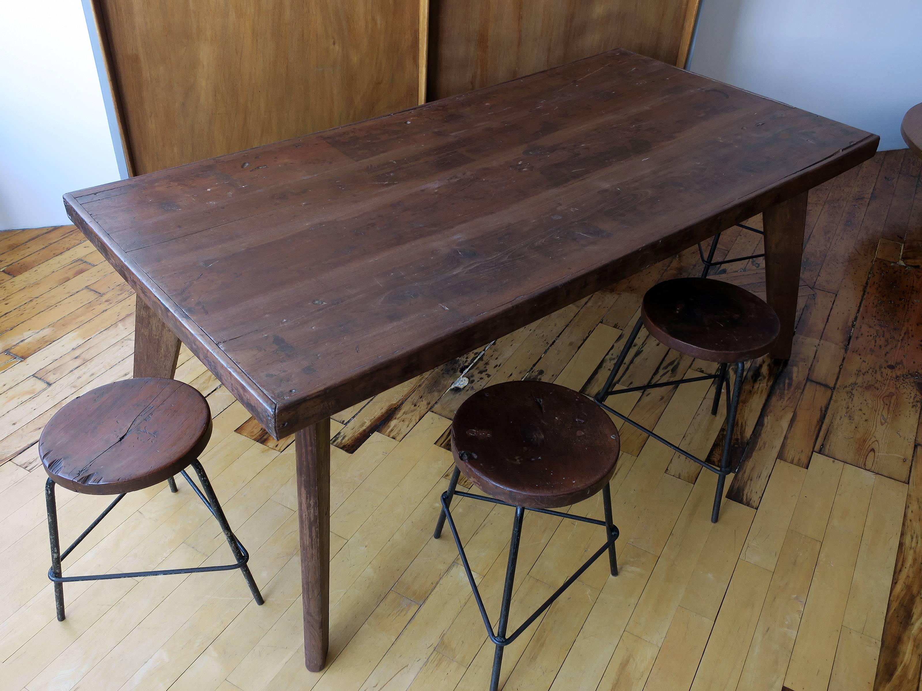 Pierre Jeanneret Dining Table from Chandigarh For Sale 2