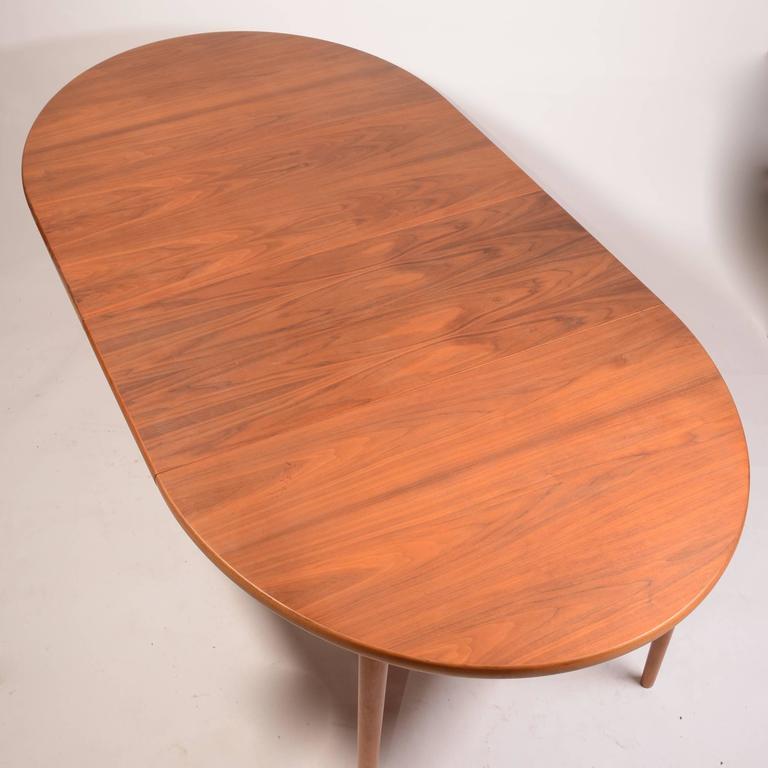 Mid-20th Century Large Early Vintage Scandinavian Modern Dining Table in Teak by Moreddi For Sale