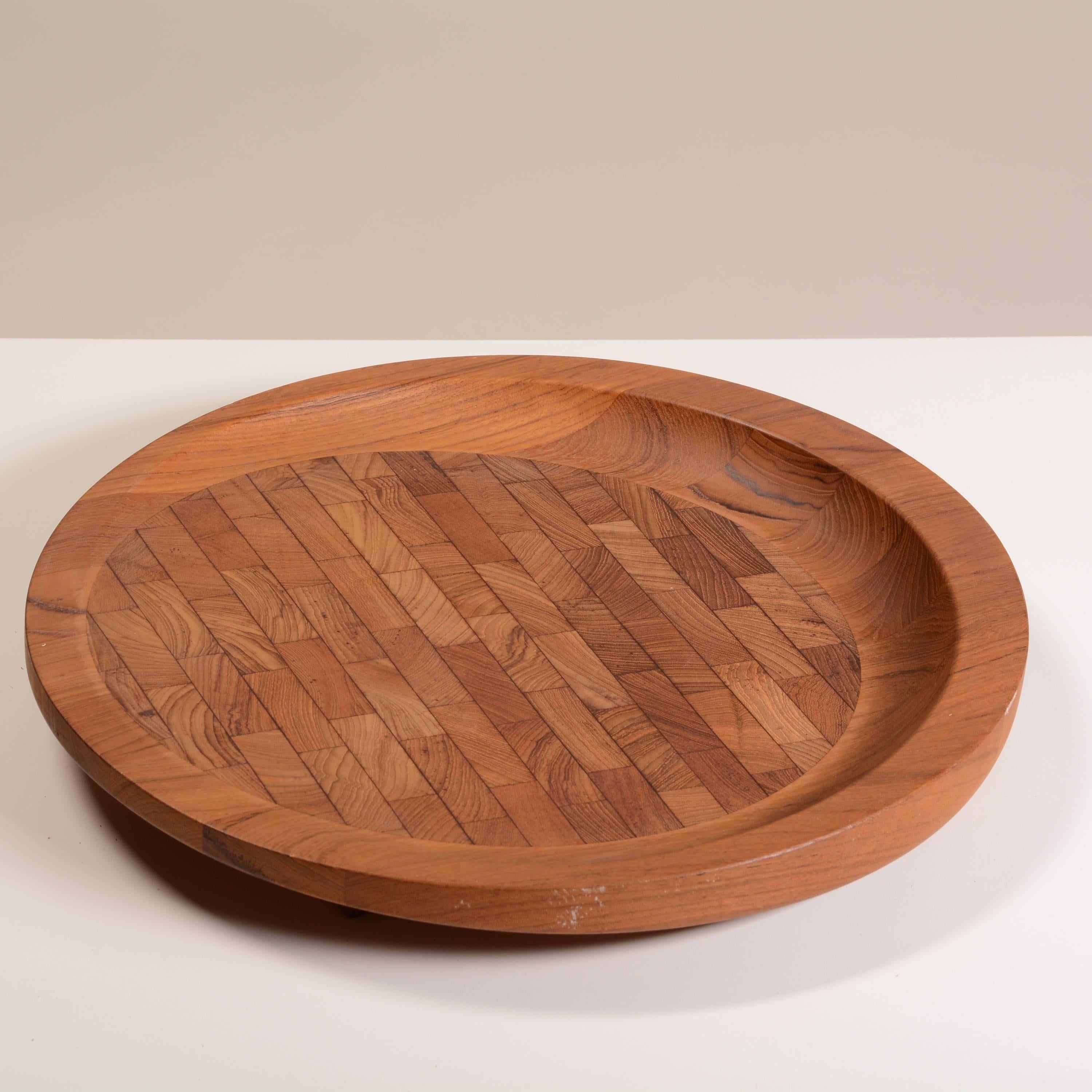 Mid-Century Modern Teak and Walnut Cutting Board Designed by Jens Quistgaard for Dansk