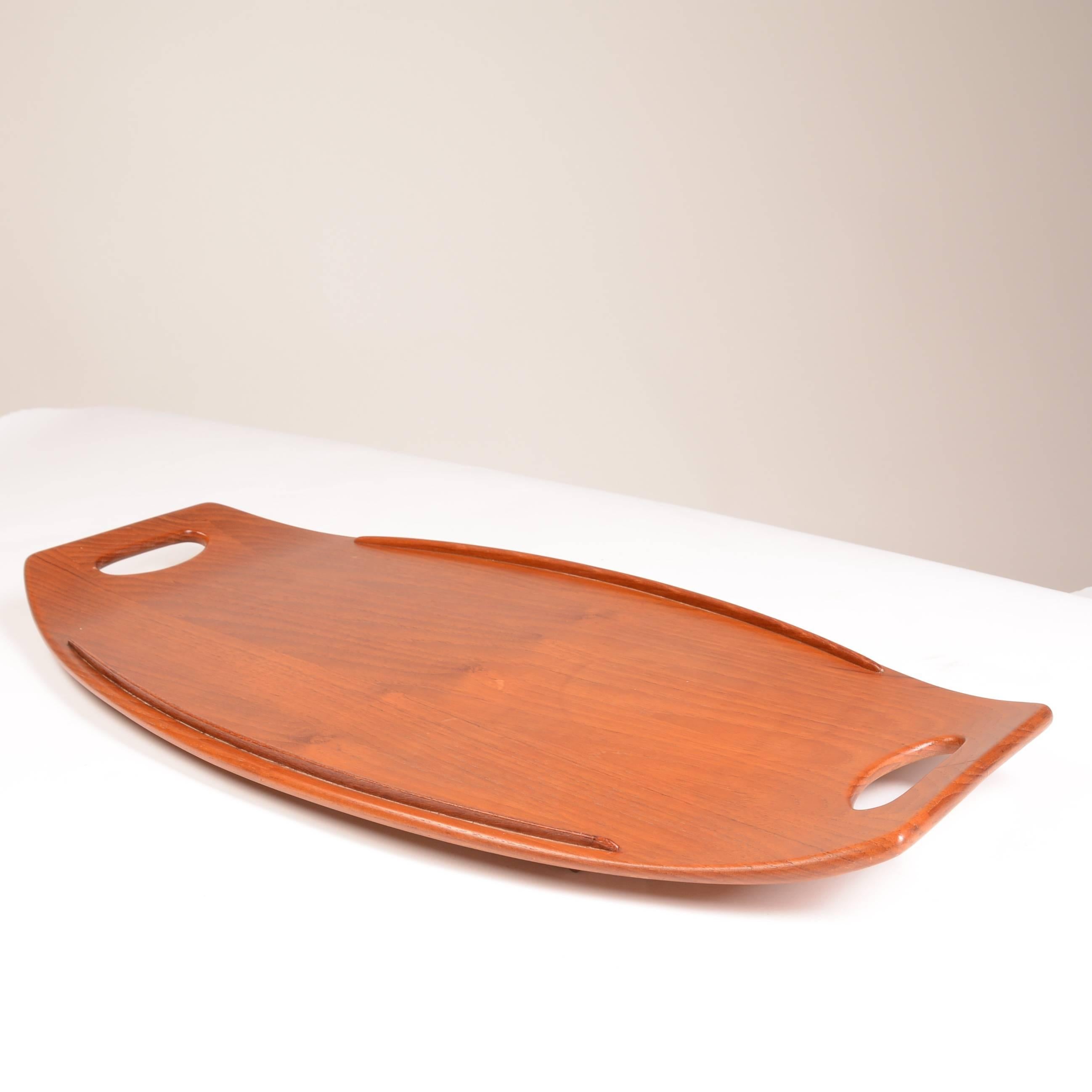 Scandinavian Modern Teak Serving Tray by Jens Quistgaard for Dansk