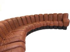 Large 22 Section De Sede DS-600 Non Stop Sofa by Ueli Berger and Co. for Stendig