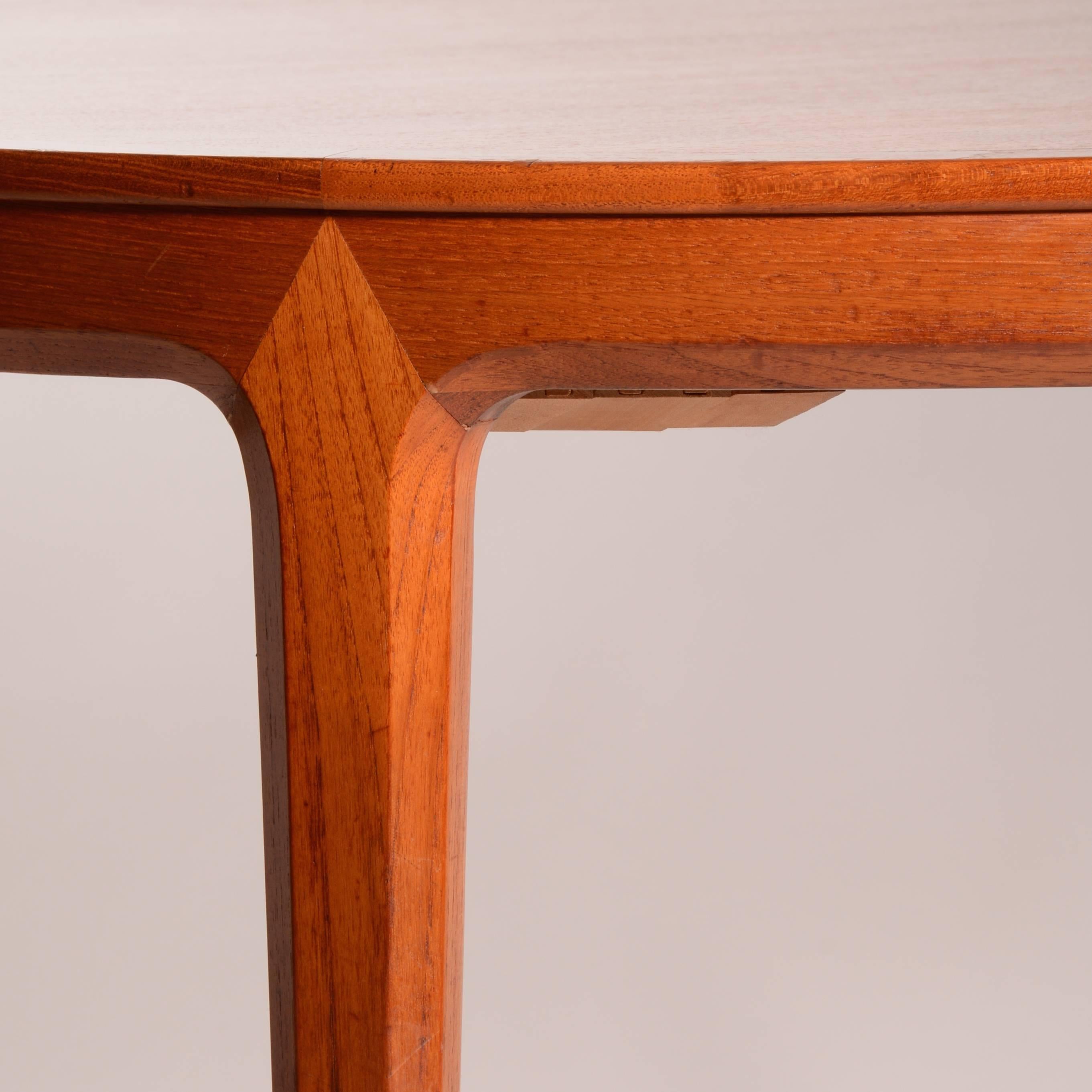 Swedish Teak Dining Table by B. Fridhagen for Bodafors 1