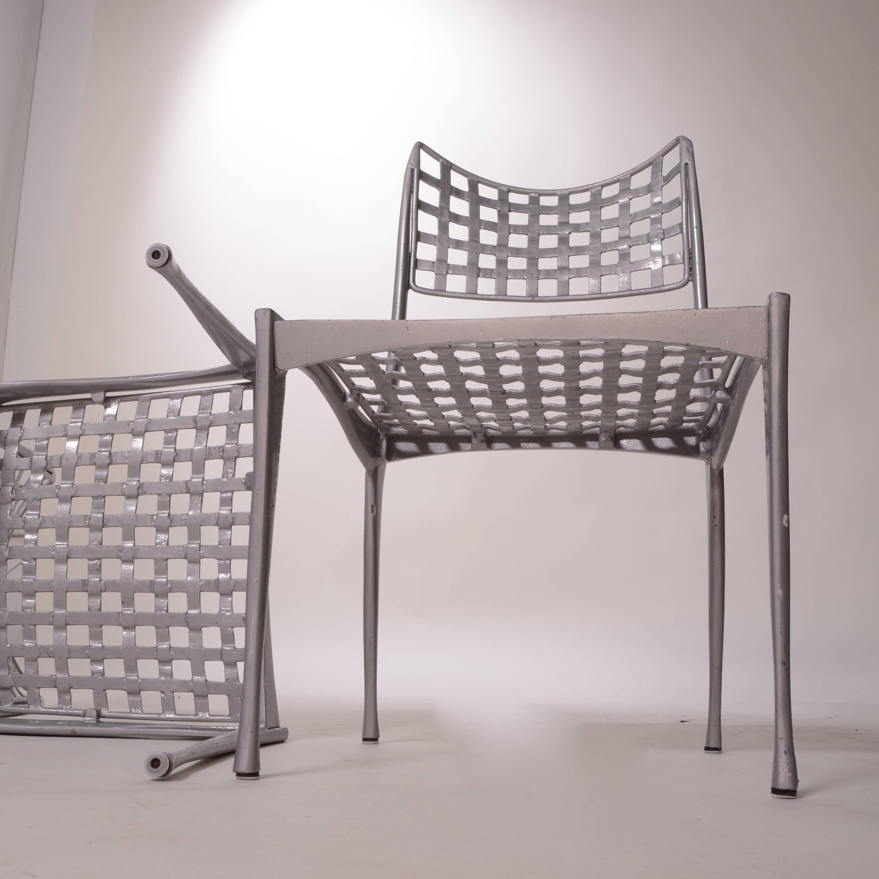 American Set of 4 Sol Y Luna Patio Chairs by Dan Johnson
