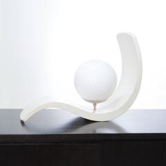Sculptural Table Lamp in the Manner of Milo Baughman