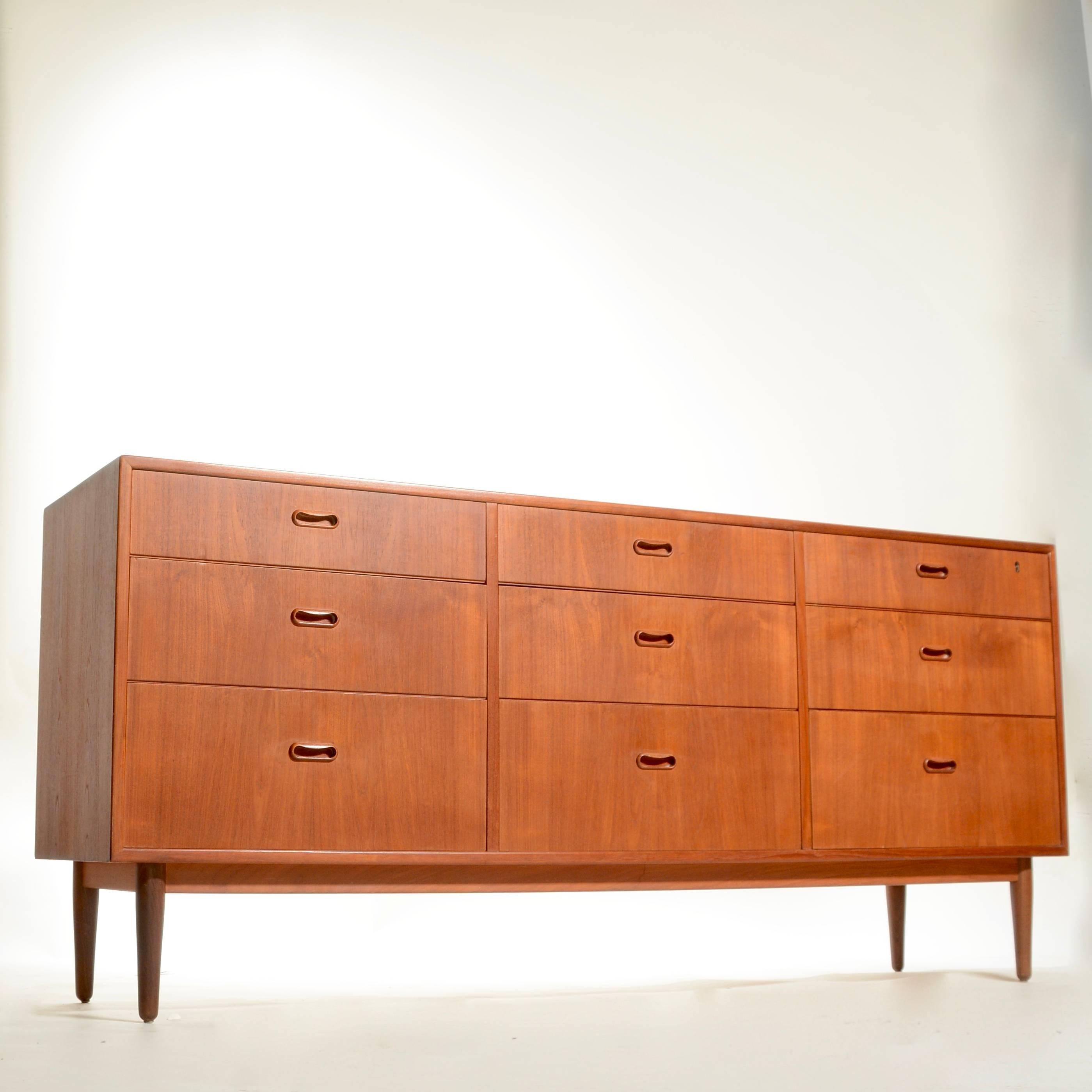 20th Century Danish Modern Triple Dresser by Falster