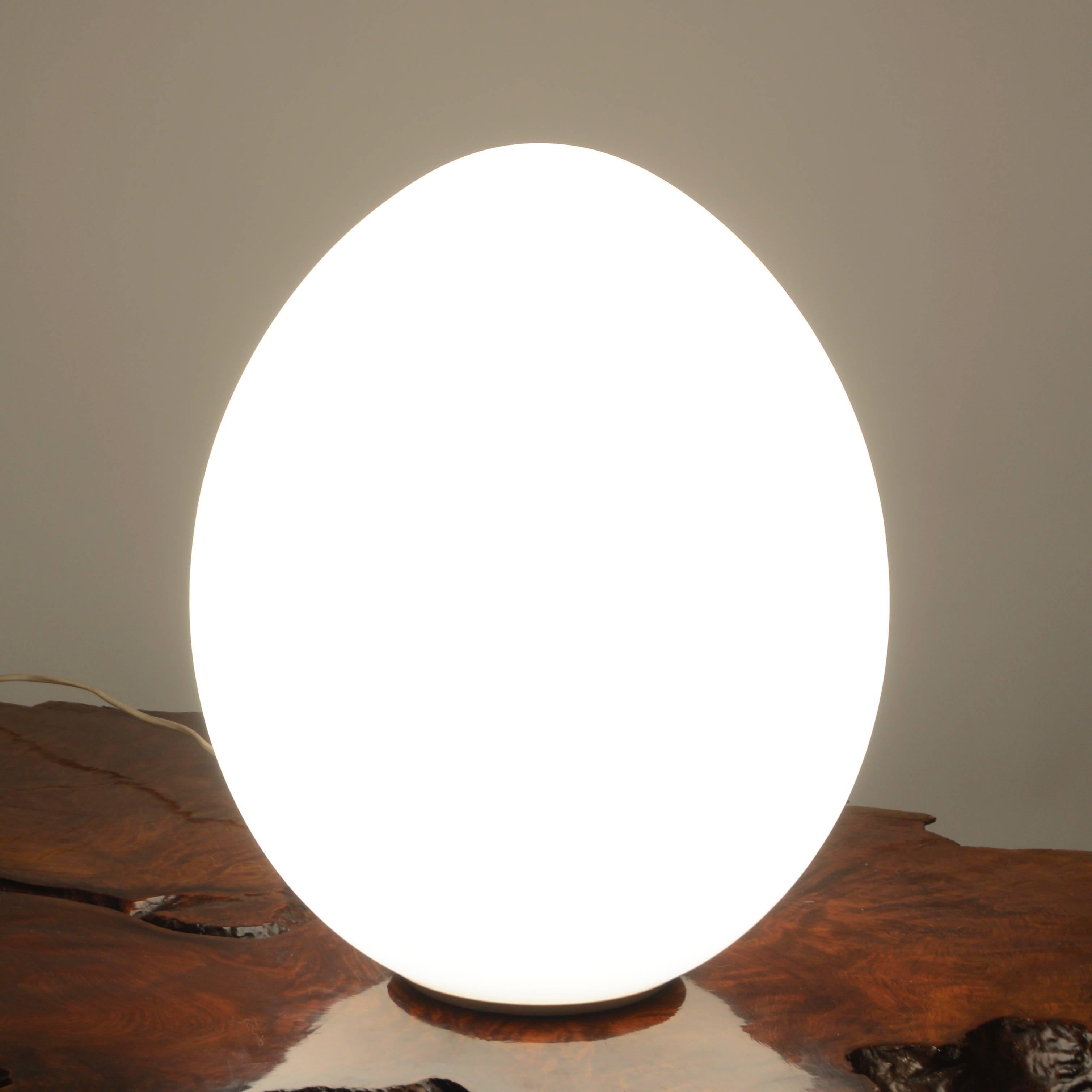 Murano Glass Egg Lamp 2