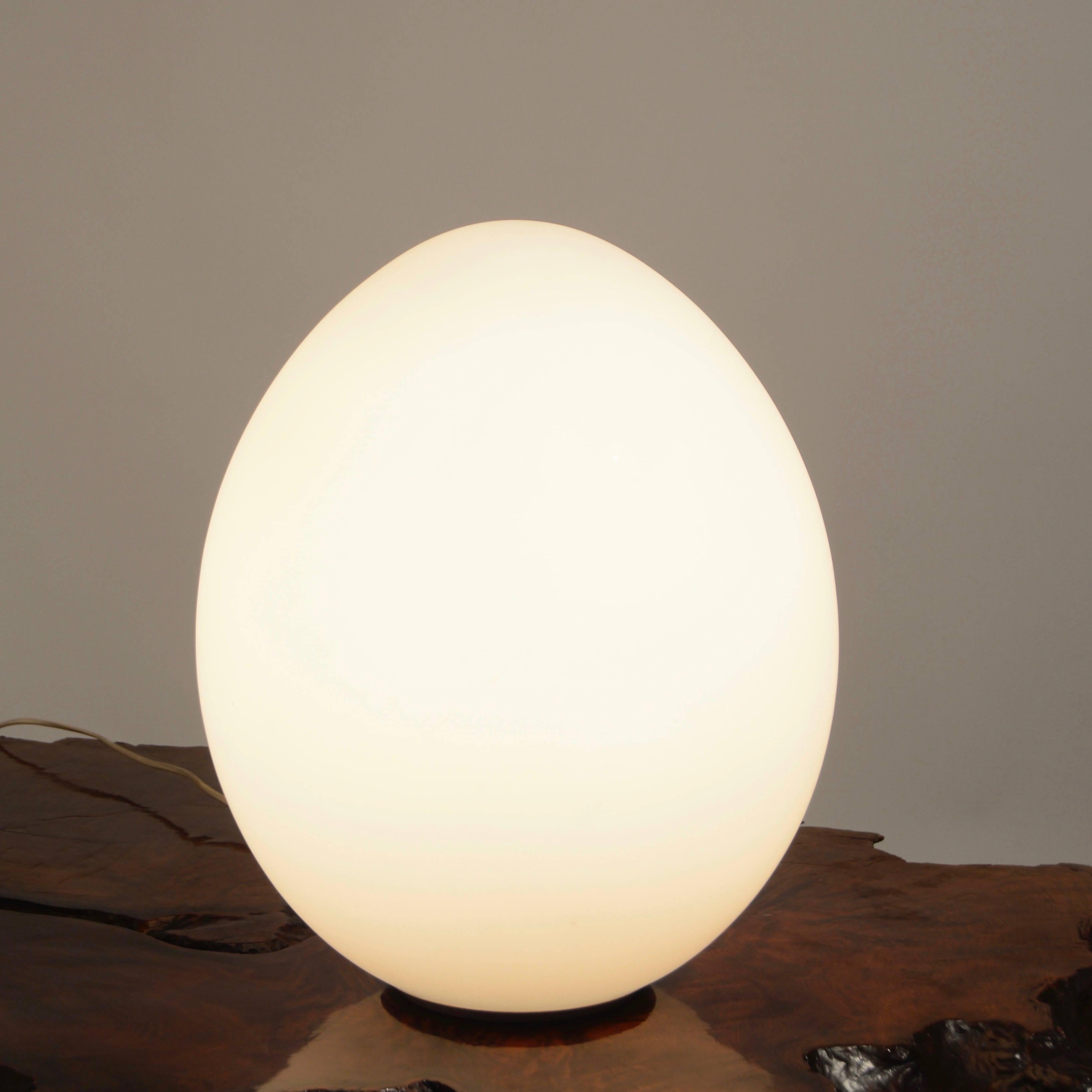 Murano Glass Egg Lamp 3