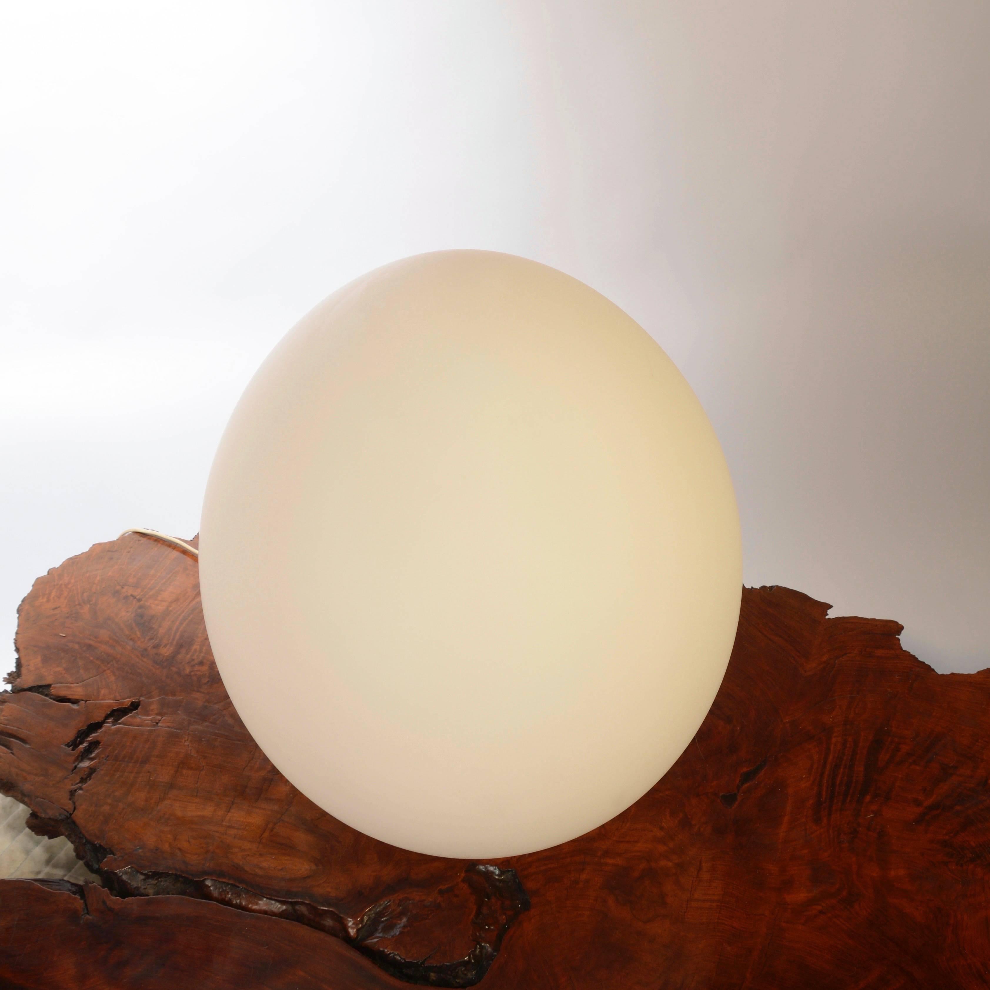 Italian Murano Glass Egg Lamp