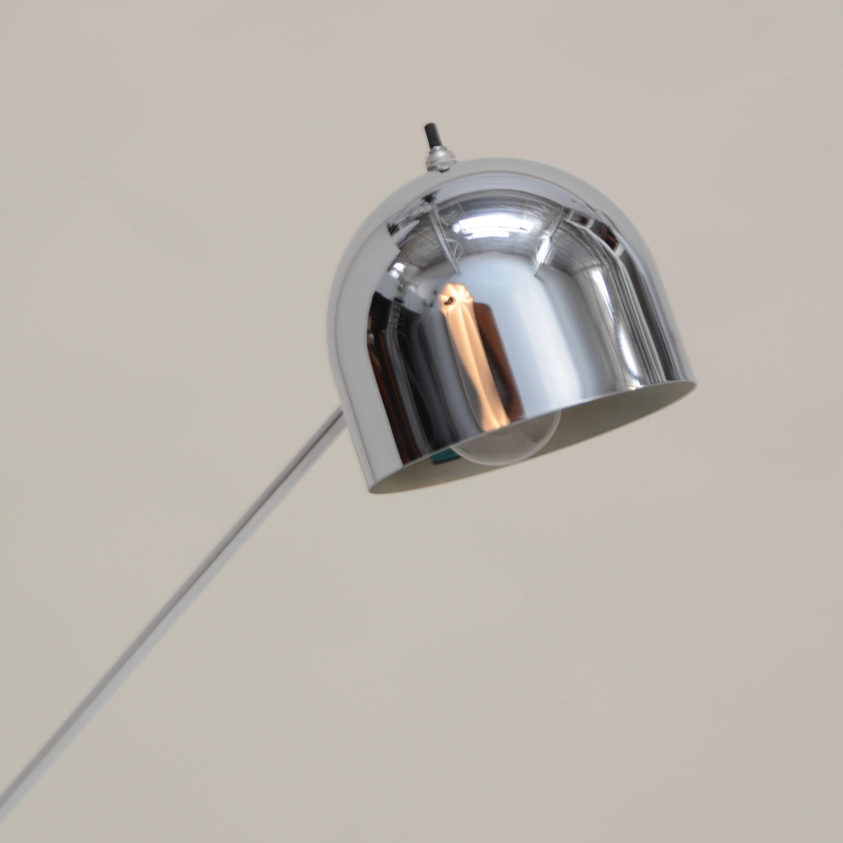 American Single Arm Floor Lamp by Robert Sonneman