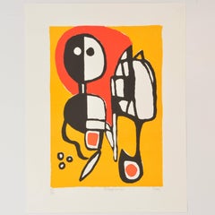 Litografía moderna firmada por FA Kopper "Holandés", 2005