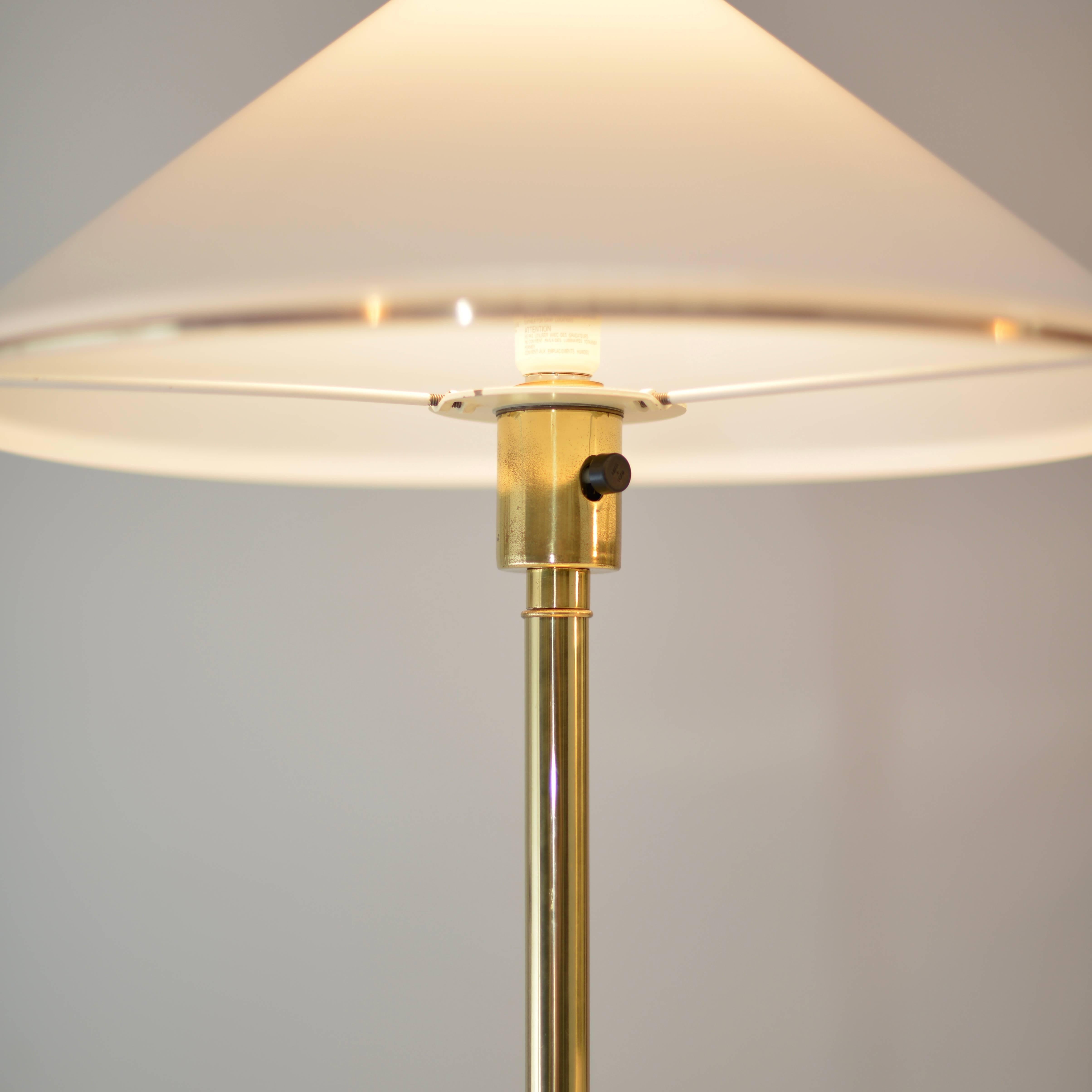 Pair of Koch and Lowy Brass Desk or Reading Lamps In Good Condition In Los Angeles, CA