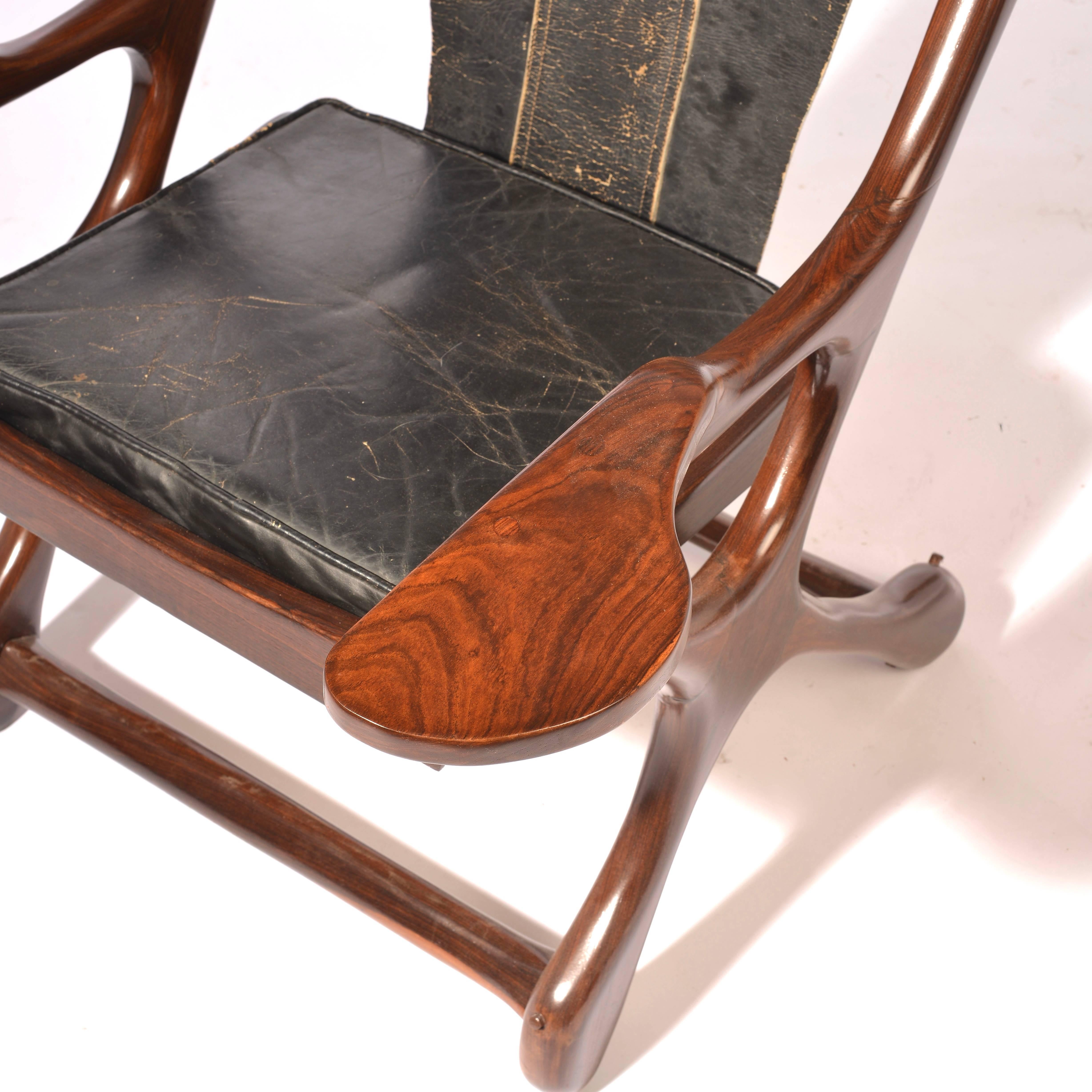 Chaise et ottomane de cordonnier « Swinger » pour Señal, S.A, 1960  en vente 2