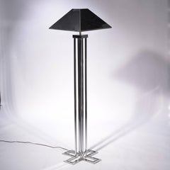 C. Jere Chrome Floor Lamp