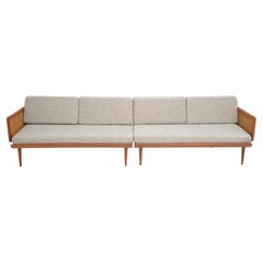 Zweiteiliges Sofa und Tagesbett FD451 von Peter Hvidt & Orla Mlgaard-Nielsen 