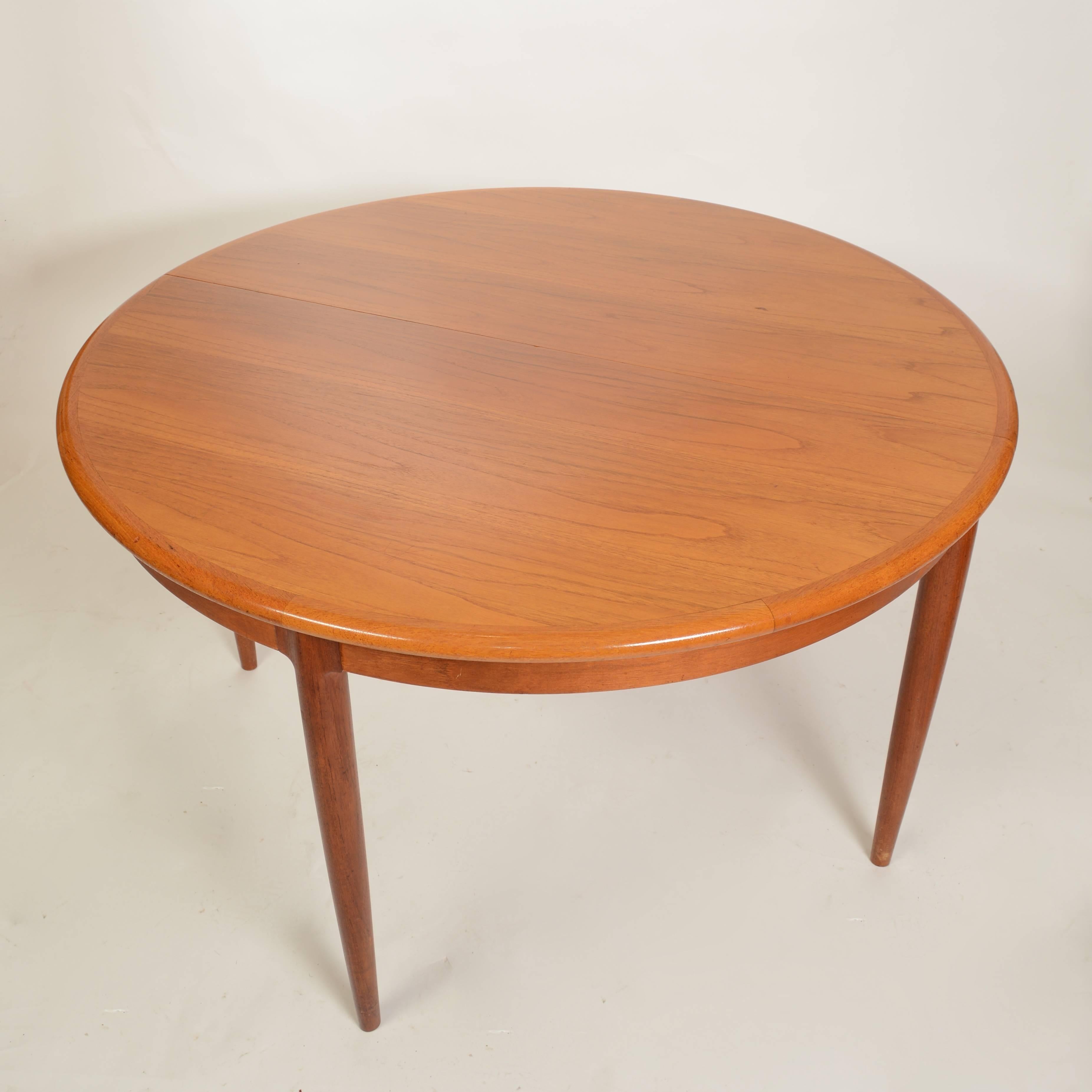 Danish Niels Otto Moller for J. L. Moller #15 Teak Table with Butterfly Leaf