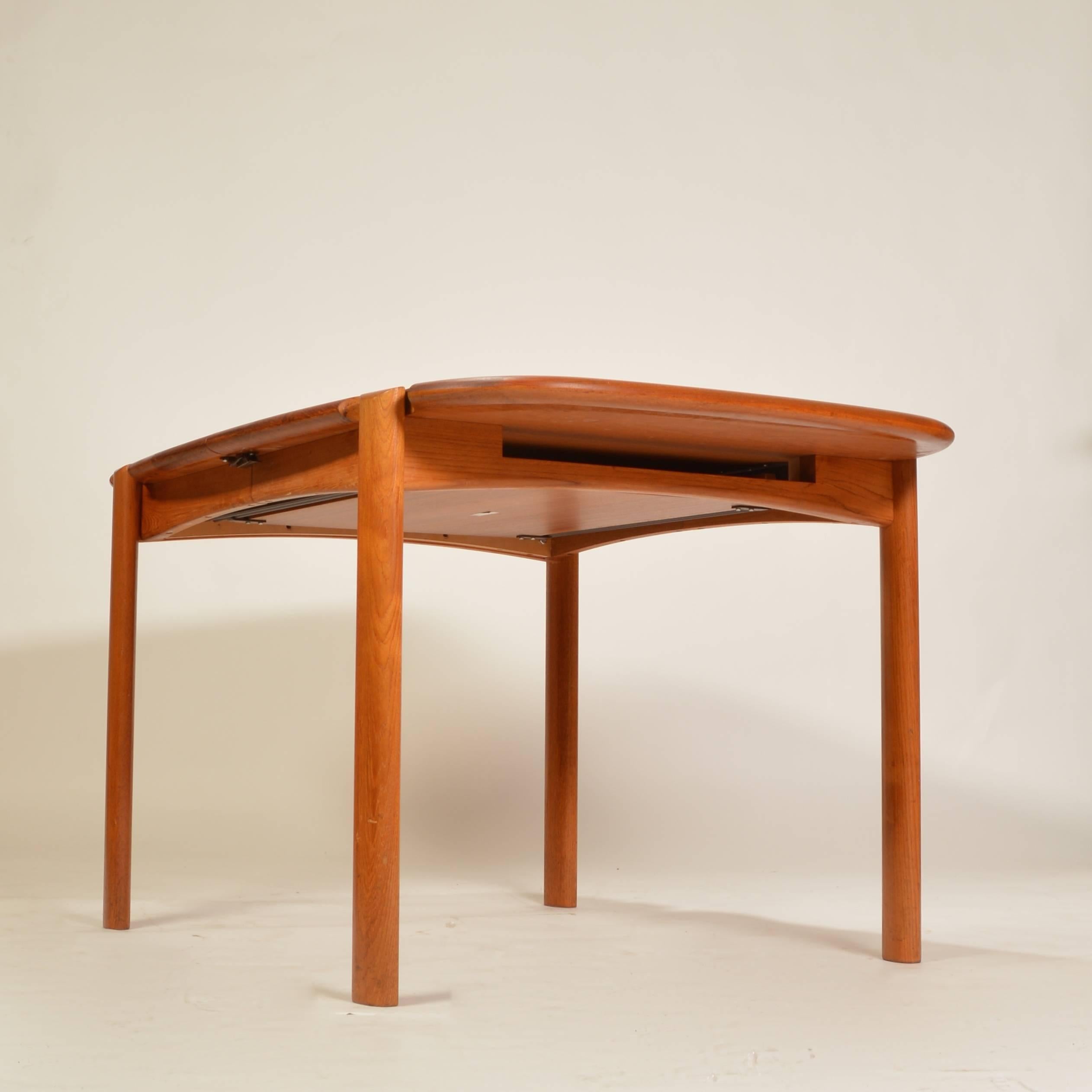 This is a very unique danish modern dining table made from 1