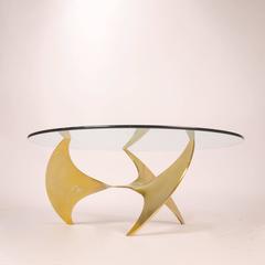 Table basse à hélice de Knut Hesterberg pour Ronald Schmitt