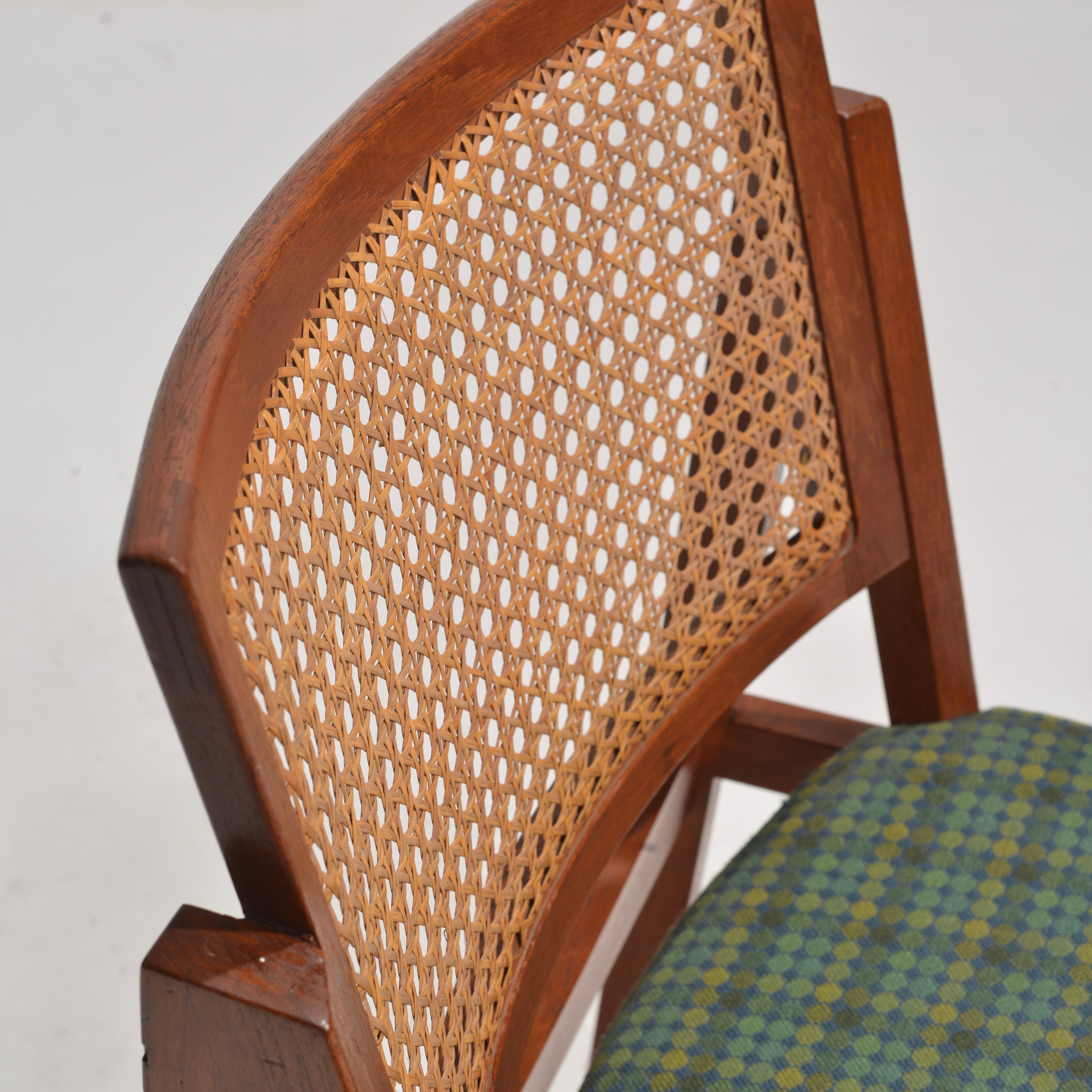 Metà XX secolo Rara sedia Kai Lyngfeldt Larsen Moderna in teak Søborg 526 in vendita