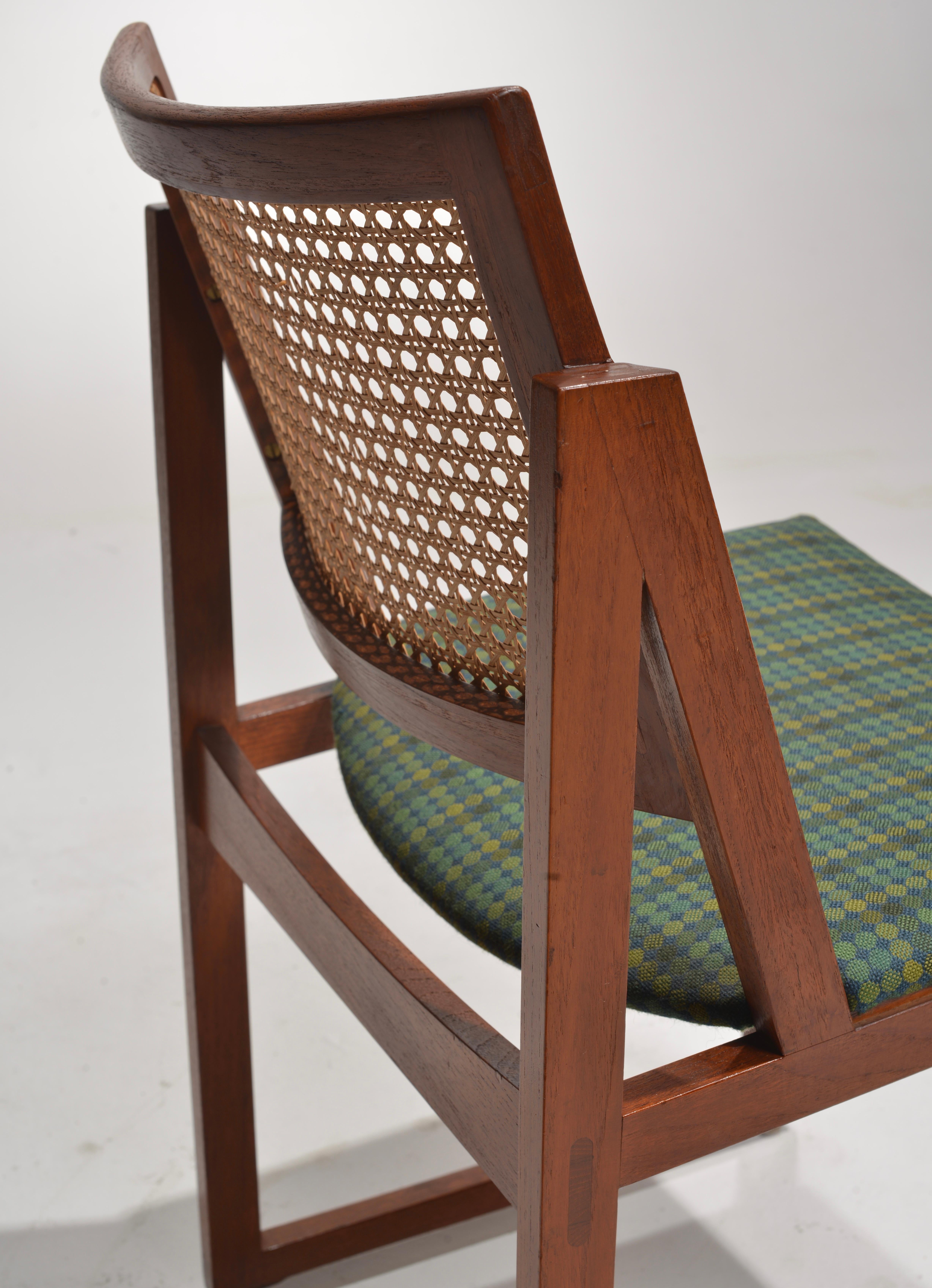Rara sedia Kai Lyngfeldt Larsen Moderna in teak Søborg 526 in vendita 5