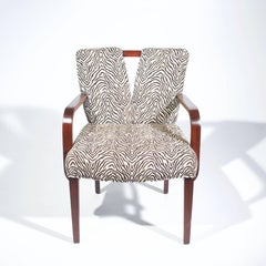 Set of Six Paul Frankl for Johnson "Corset" Dining Chairs