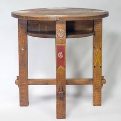 Arts and Crafts Ivy League University Card Table