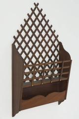 Pait of Lattice Style Wall Pockets