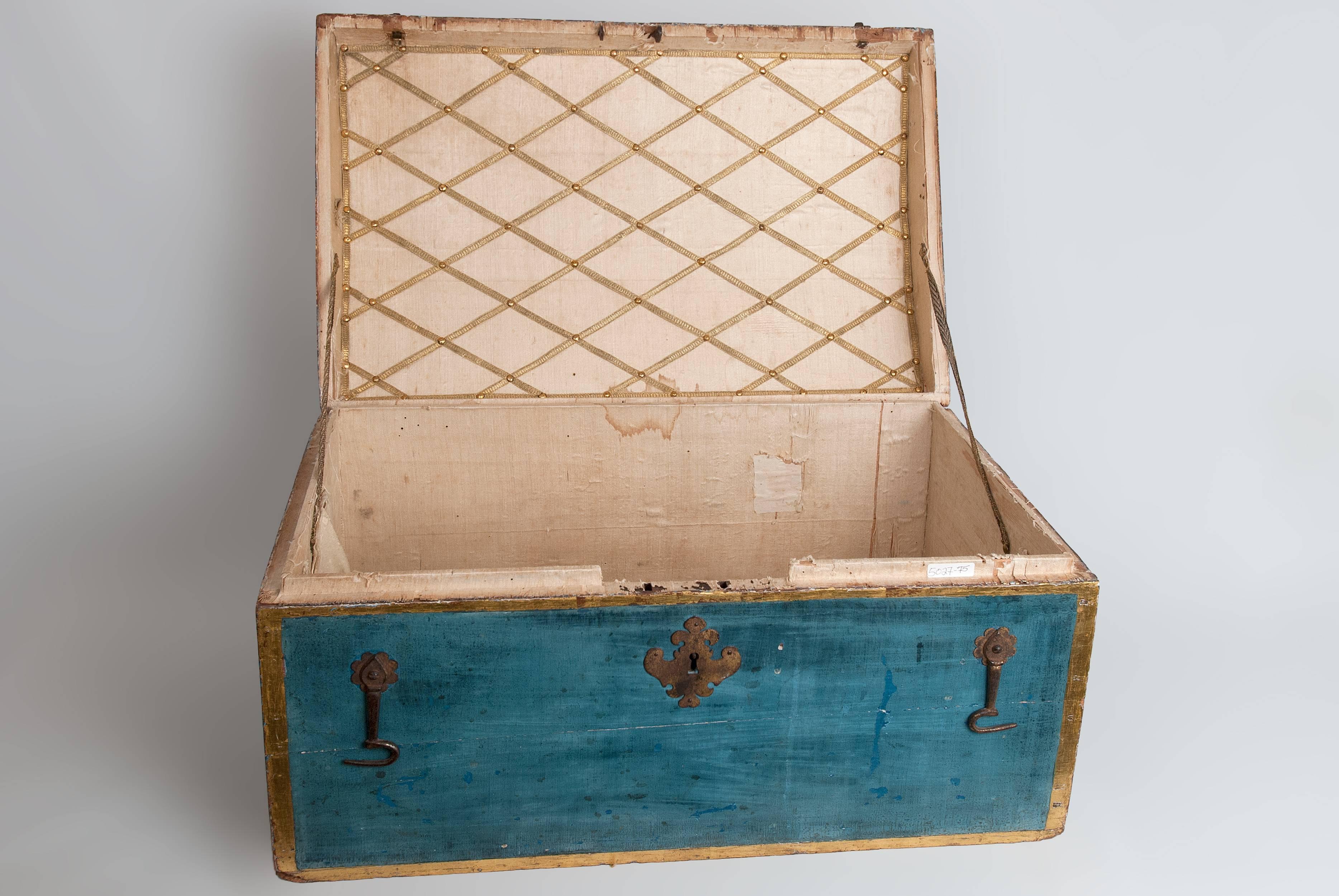 Directoire Dome-Top French Storage Chest