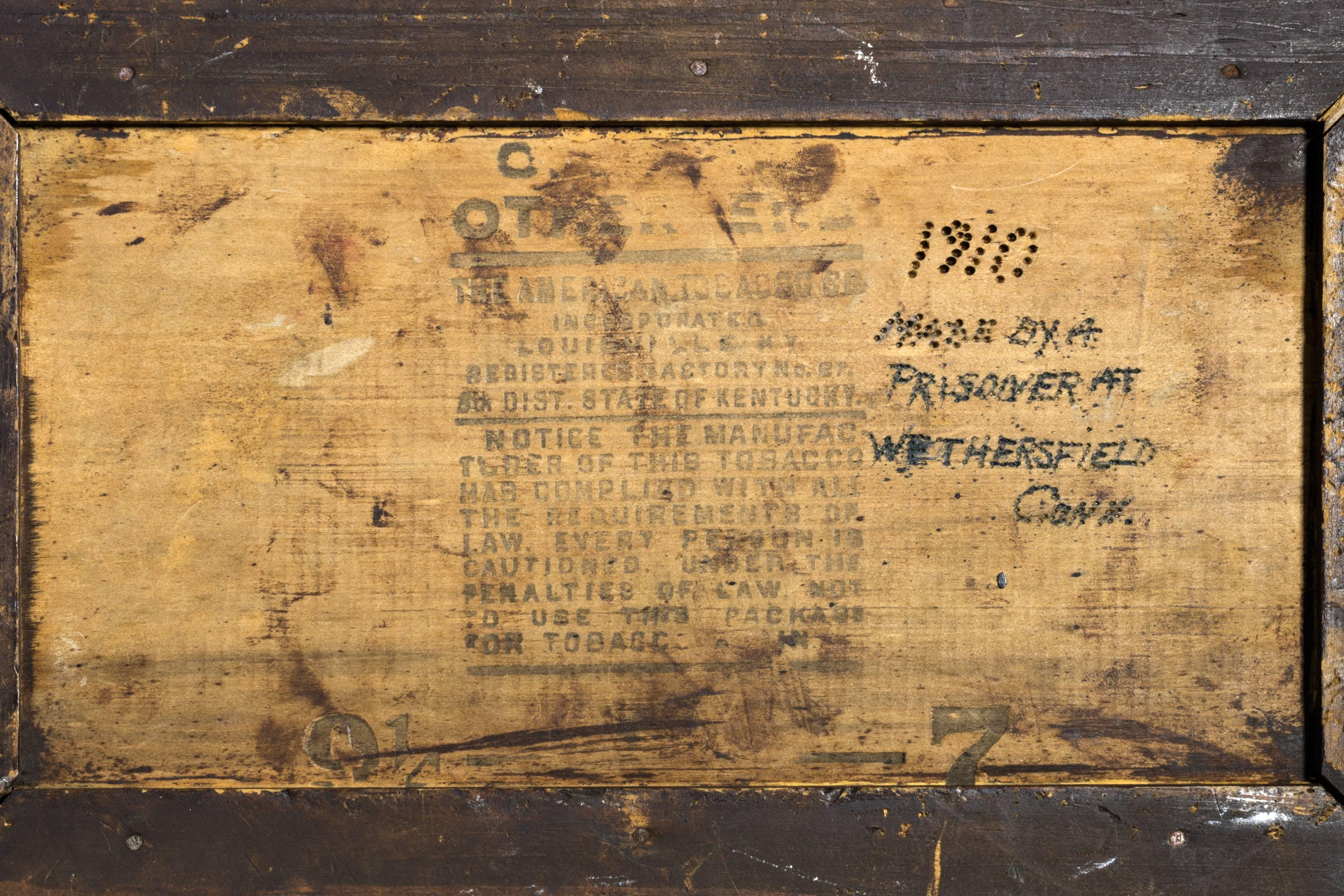 20th Century Prisoner Made Keepsake Box