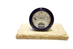 Vintage Ampere Meter, Early 20th Century, Rare Arc Solarium Unit as Sculpture