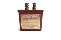 Vacuum Thermocouple Circa Early 20th Electrical Device, As Sculpture