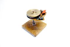 Mid-20th Century TV Component Sculpture #Bx1008 On Stone.  ON SALE
