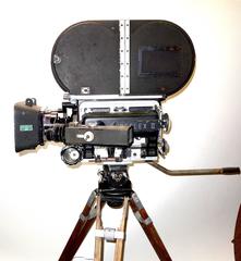 Mitchell BNCR Camera Blimp Total Sculpture, circa 1950s, on Vintage Tripod