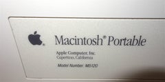 First Macintosh Portable Computer, As New, Vintage Iconic RARE Steve Jobs Design