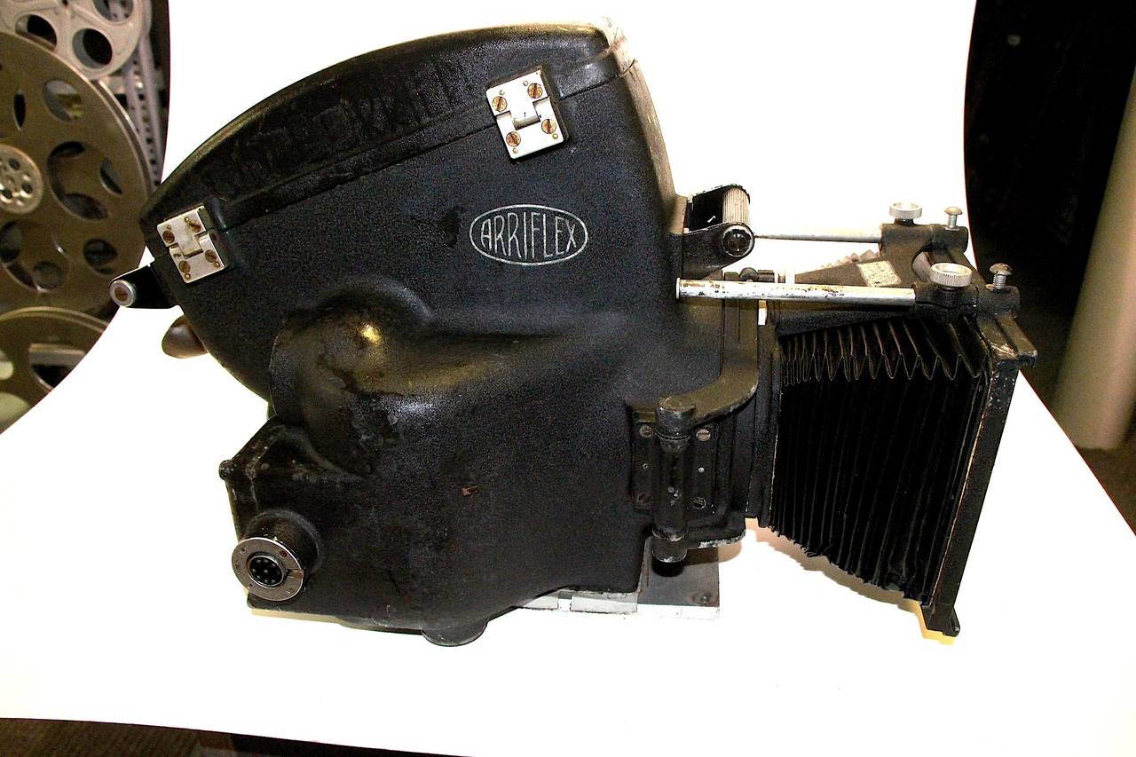 Industrial Arriflex 35mm Camera in Factory Blimp Same as Kubricks, circa 1950s 100% Authent For Sale