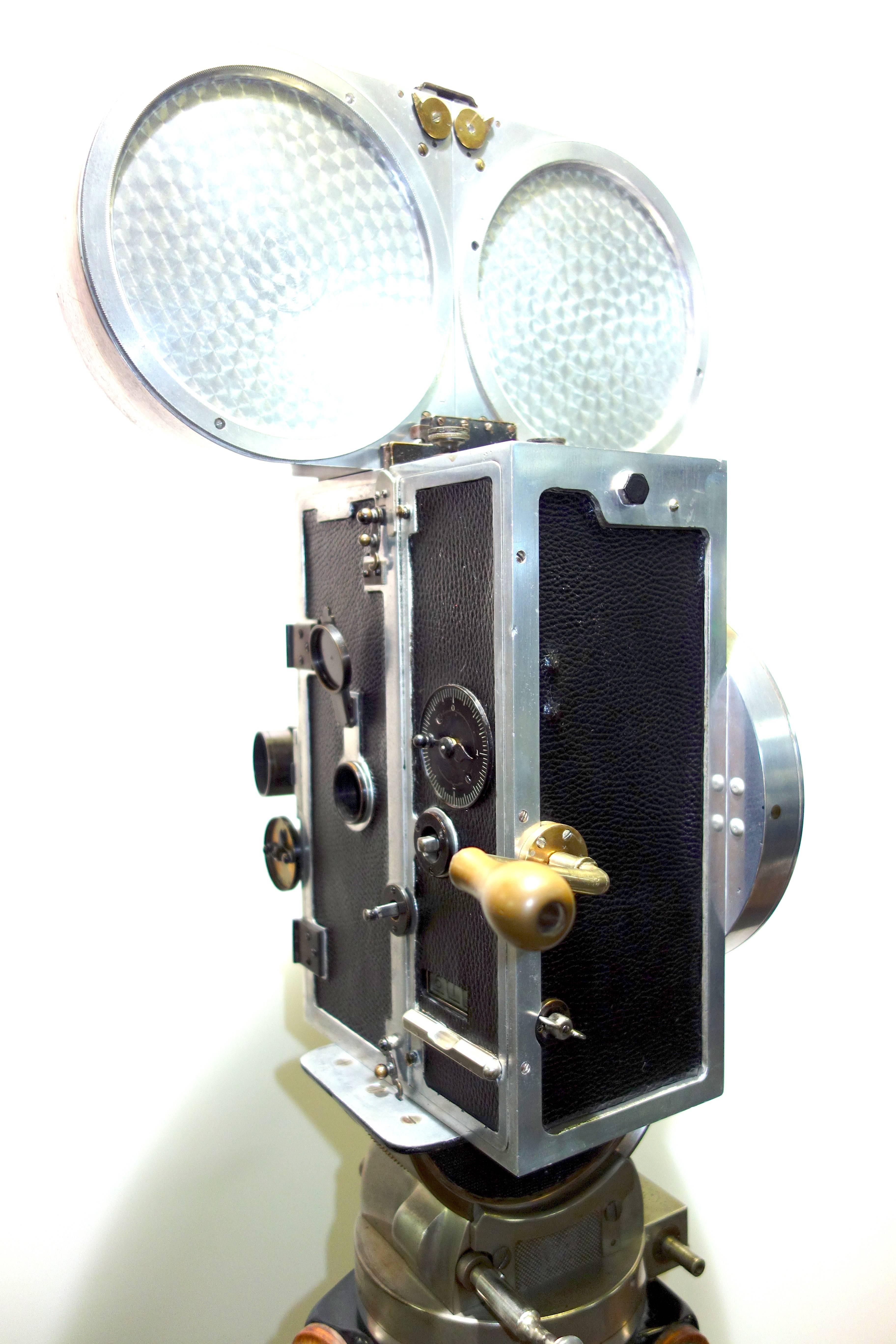 American Wilart, 35mm Cinema Camera, One Off Factory Prototype, Circa 1919. As Sculpture. For Sale