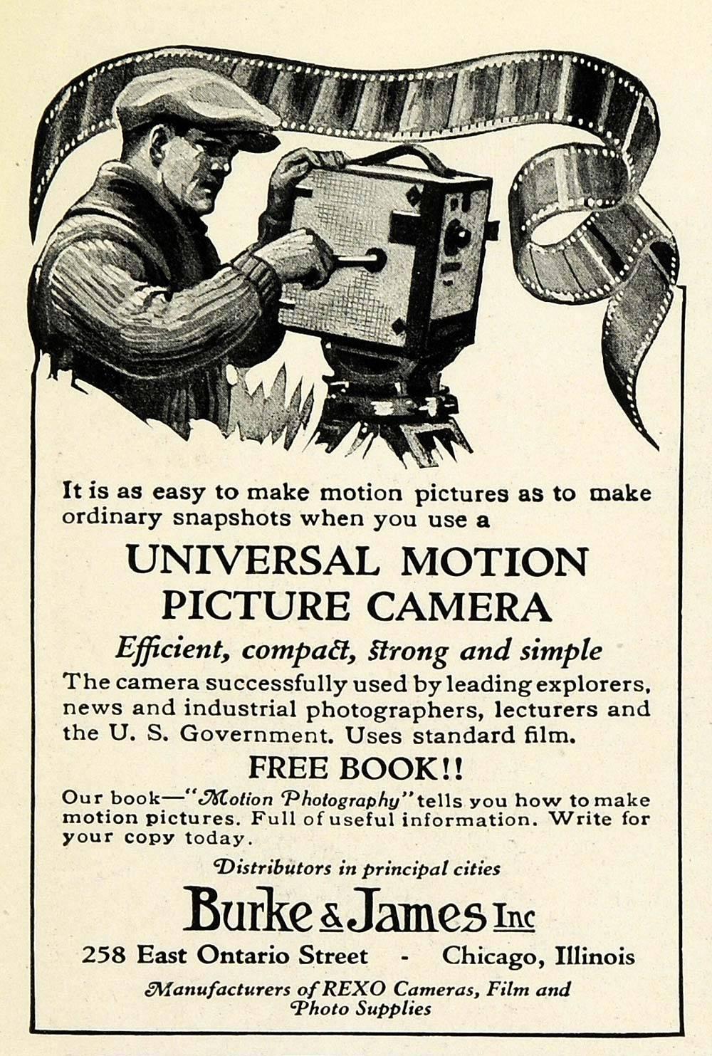 Glass Universal Cinema Camera Built in 1928 Rare Cinema Field Camera. Use As Sculpture For Sale