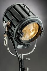 Movie Studio 1939 Light on Vintage Stand, W/Factory Finish As Sculpture. ON SALE