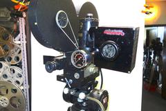 Movie Camera 35mm Mitchell Film Camera as Sculpture Hollywd Original circa 1940s