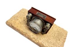 Rare Hoyt Voltammeter, Mahogany All Original, as Sculpture, circa 1920