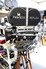 Rare Mitchell 35mm Antique Feature Cinema Camera Package As Sculpture. ON SALE