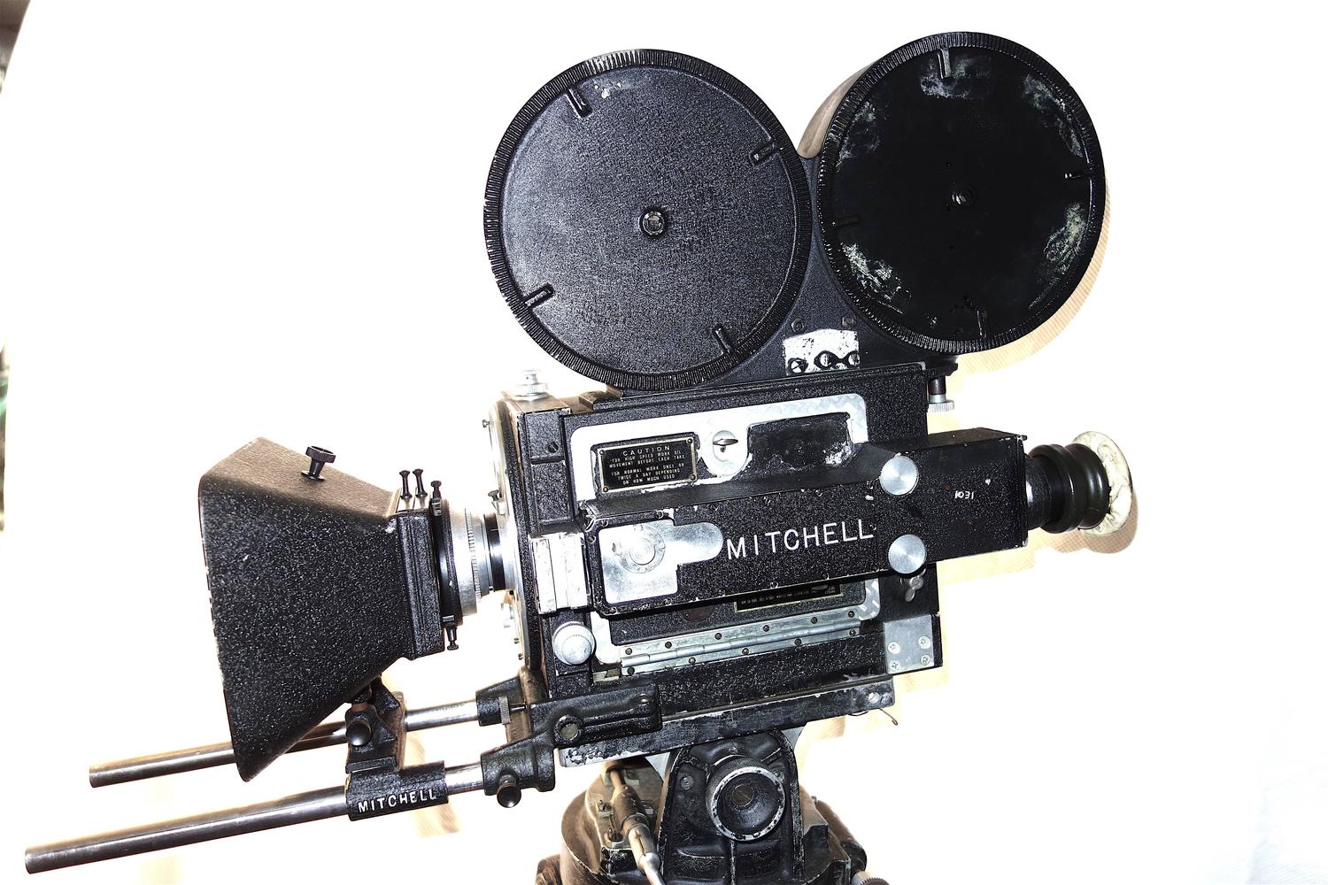 Mitchell Standard A, Motion Picture Cinema Camera, 1919 Design, Hand