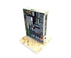 Sony circa Mid-20th Century Television Time Code Circuit Board on Stone. ON SALE