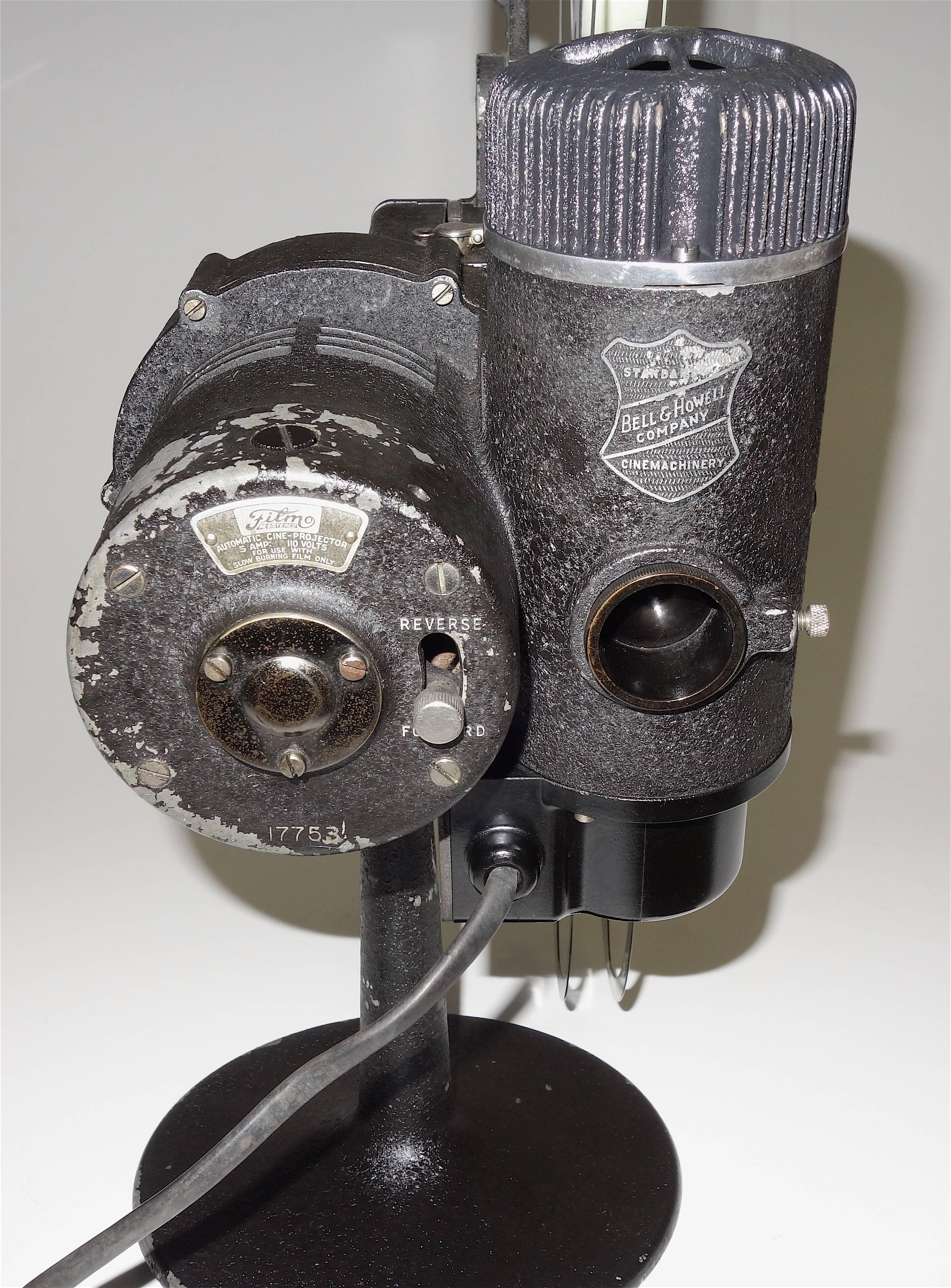 20th Century First Model 16MM Cinema Movie Projector, circa 1923, Rare Sculpture Take 50% OFF