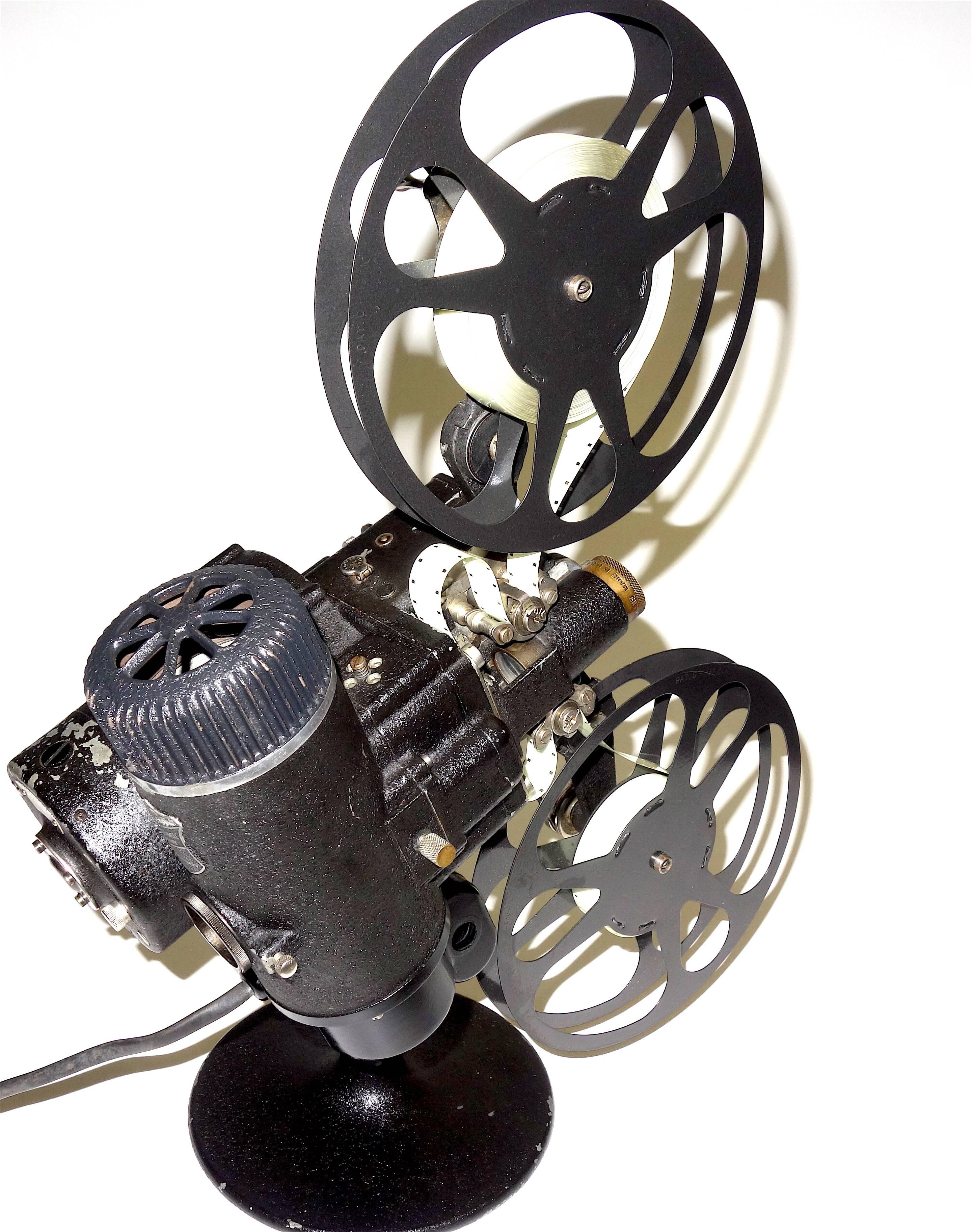 First Model 16MM Cinema Movie Projector, circa 1923, Rare Sculpture Take 50% OFF 2